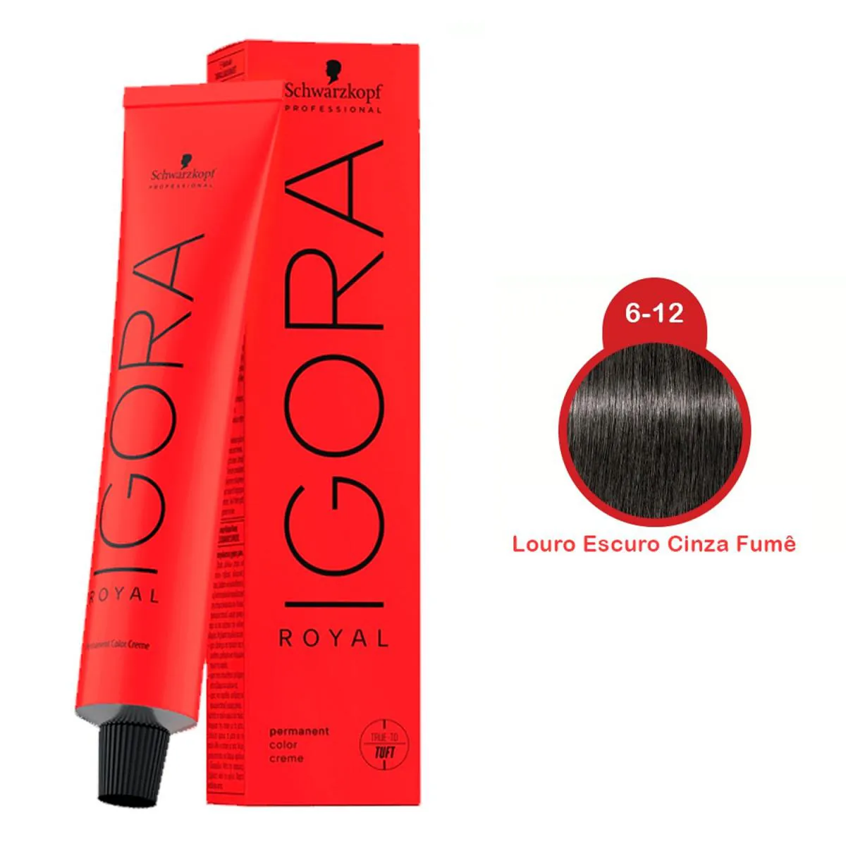 IGORA ROYAL SCHWARZKOPF COLORAçãO PROFESSIONAL 6-12 60G