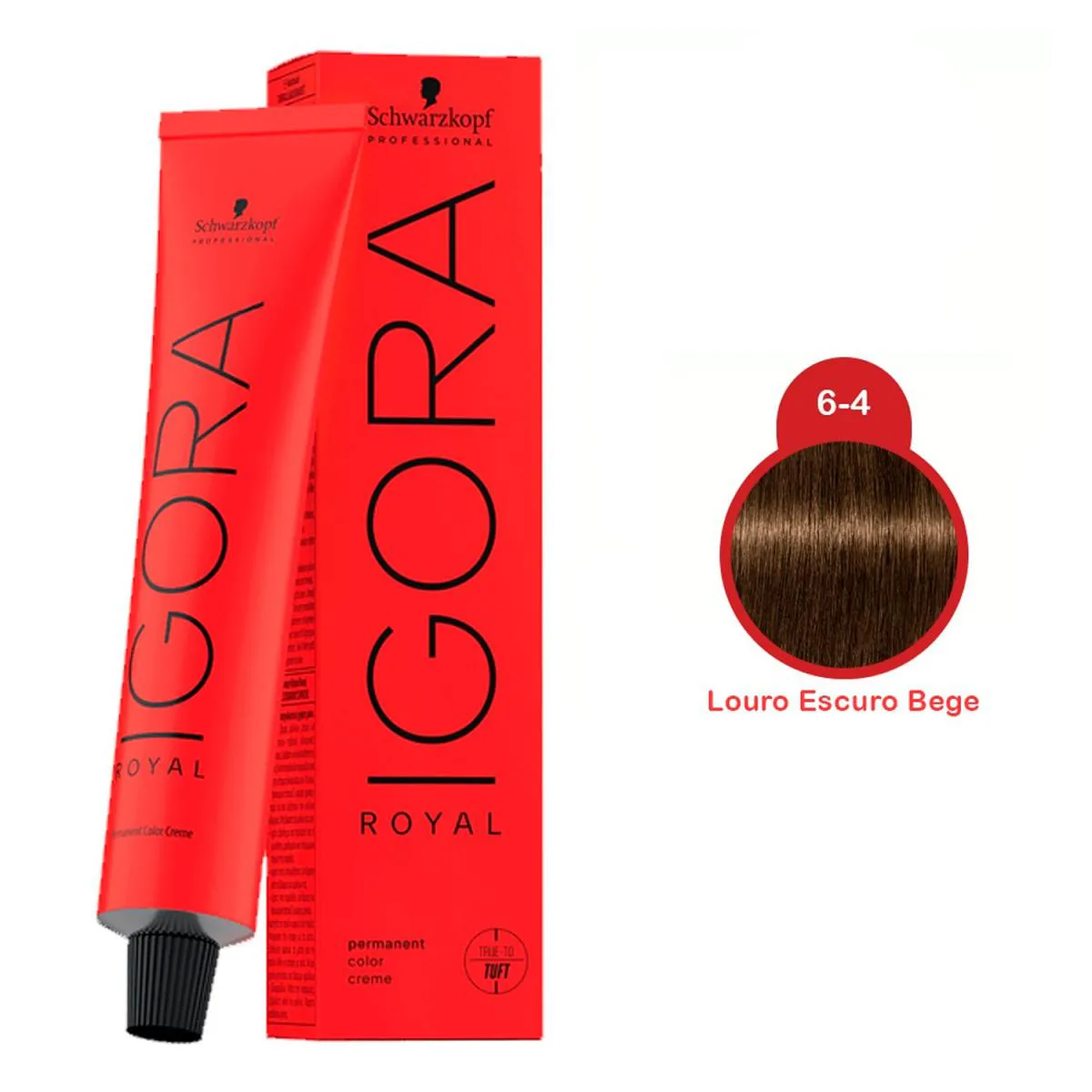 IGORA ROYAL SCHWARZKOPF COLORAçãO PROFESSIONAL 6-4 60G