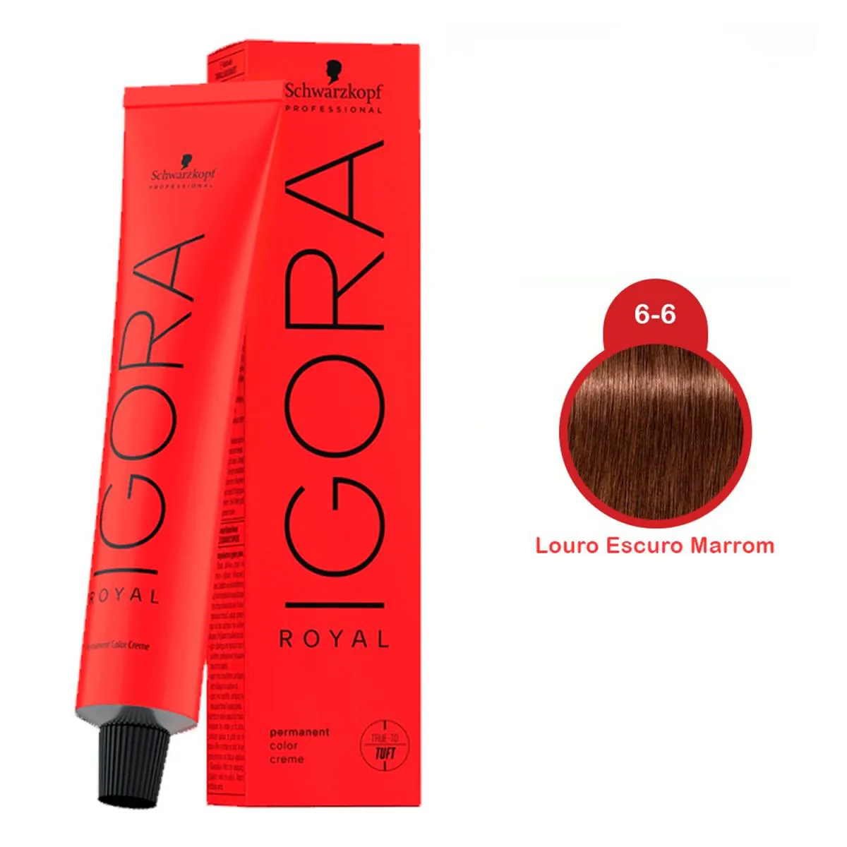 IGORA ROYAL SCHWARZKOPF COLORAçãO PROFESSIONAL 6-6 60G