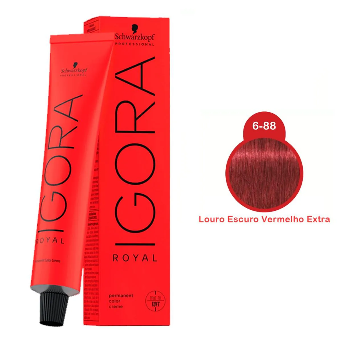 IGORA ROYAL SCHWARZKOPF COLORAçãO PROFESSIONAL 6-88 60G