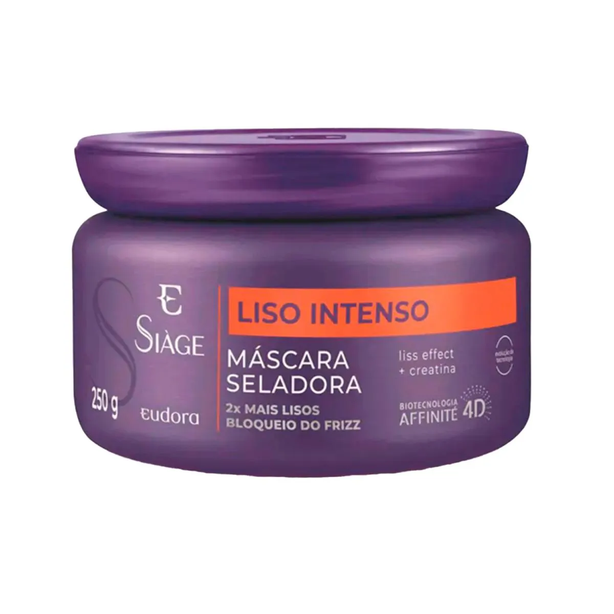 SIàGE MáSCARAS DE TRATAMENTO CAPILAR LISO INTENSO 250G