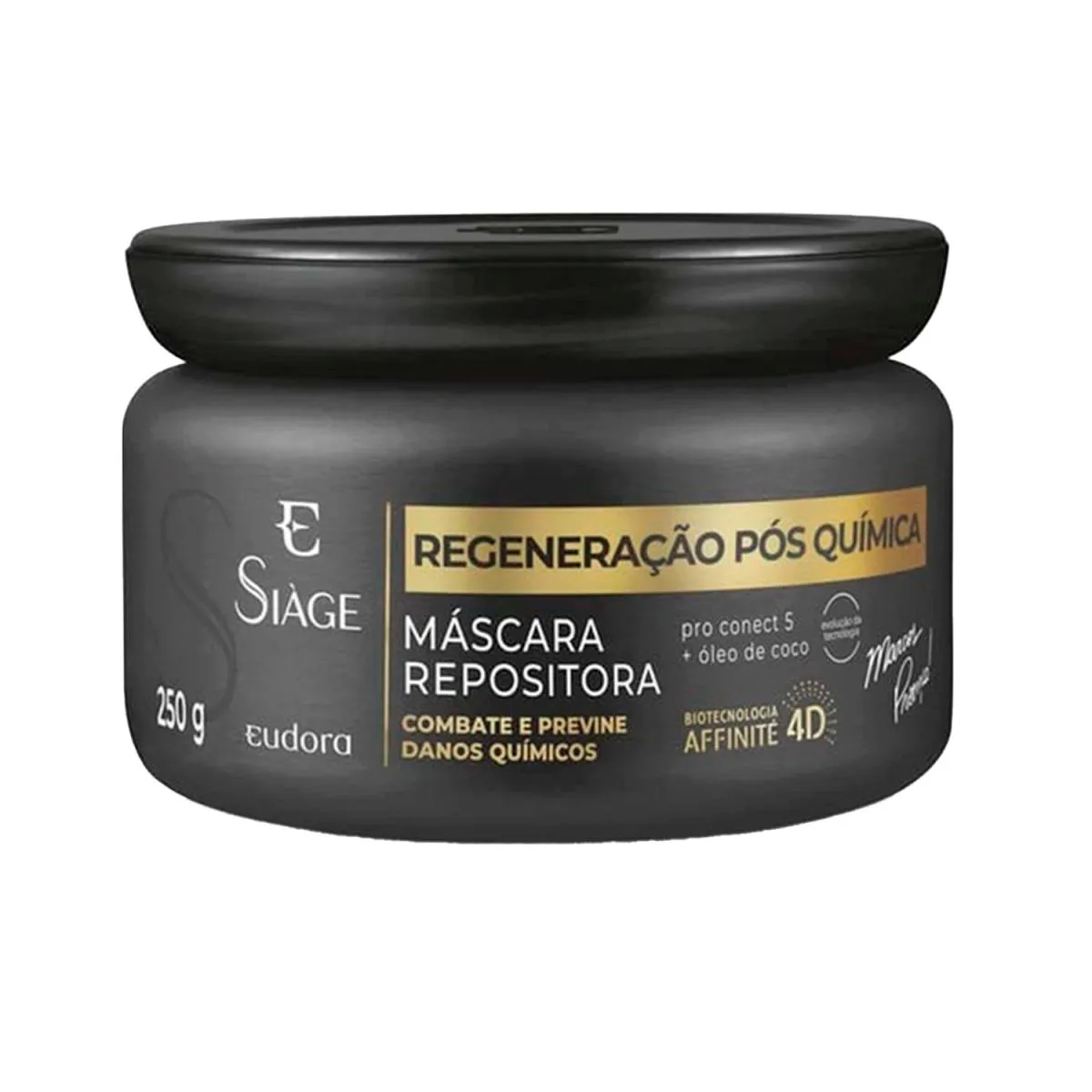 SIàGE MáSCARAS DE TRATAMENTO CAPILAR REGENERAçãO PóS QUíMICA 250G