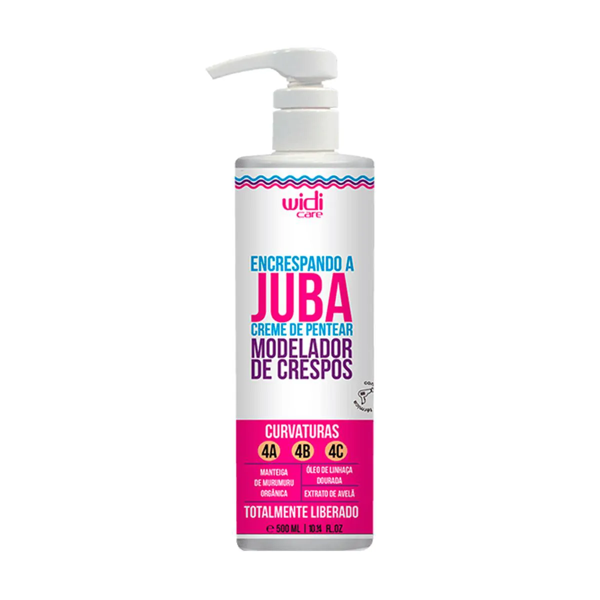 WIDI CARE ENCRESPANDO A JUBA CREME DE PENTEAR 500ML