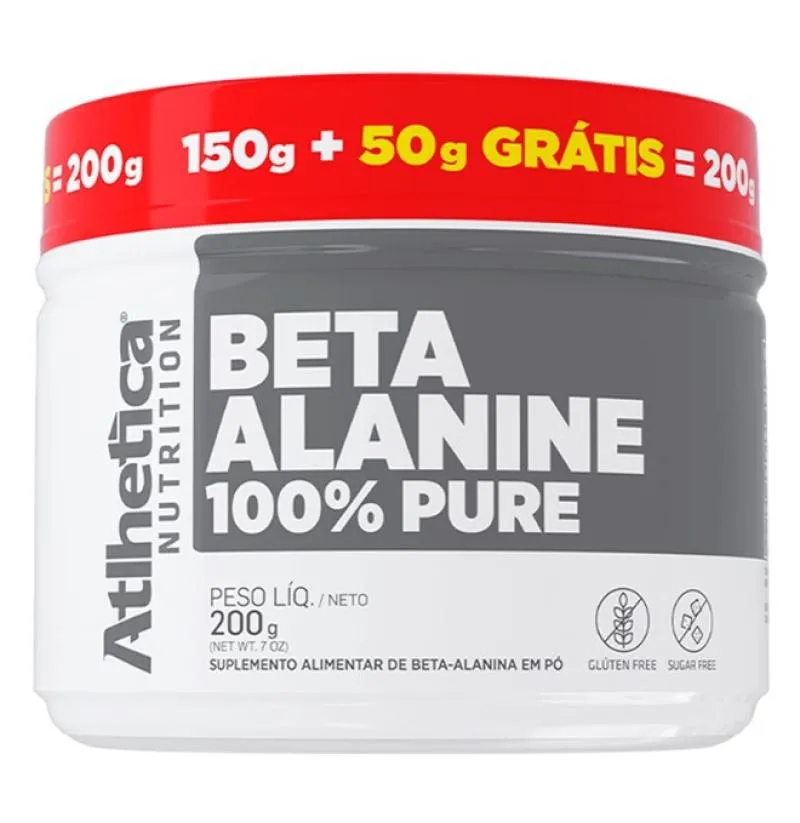 BETA ALANINE 100% PURE (150G) + 50G GRáTIS (200G) - PADRãO: ÚNICO