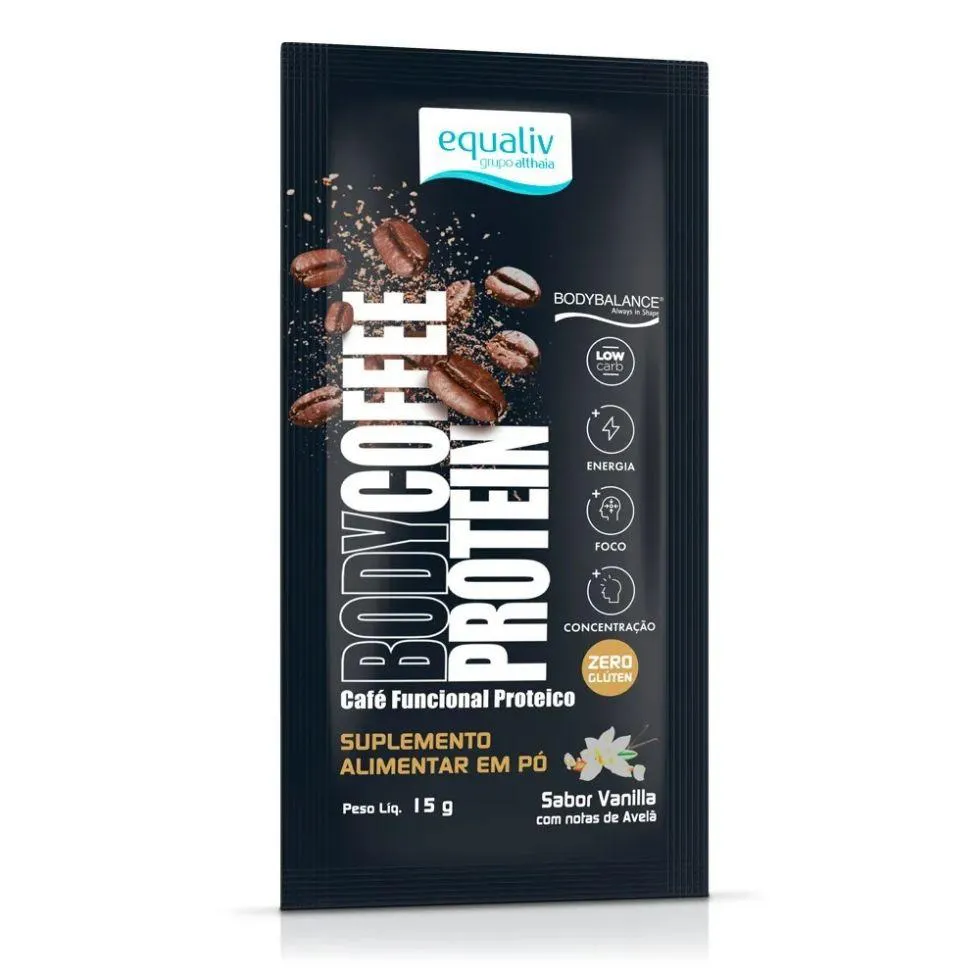 BODY COFFEE PROTEIN SACHê (15G) - SABOR: VANILLA
