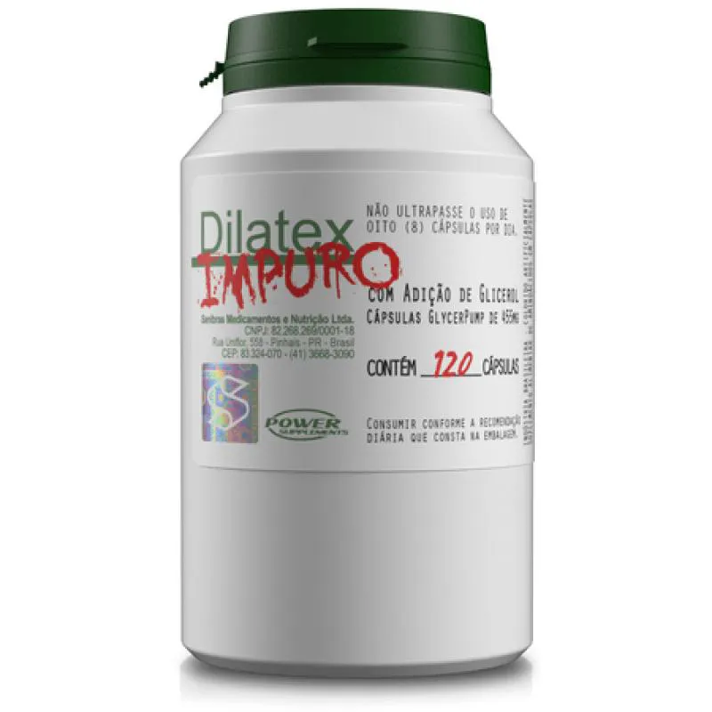 DILATEX IMPURO (120 CAPS) - PADRãO: ÚNICO