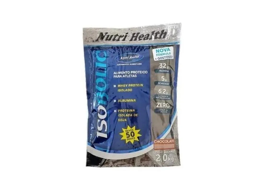 ISOBOLIC REFIL (2,0KG) - SABOR: CHOCOLATE