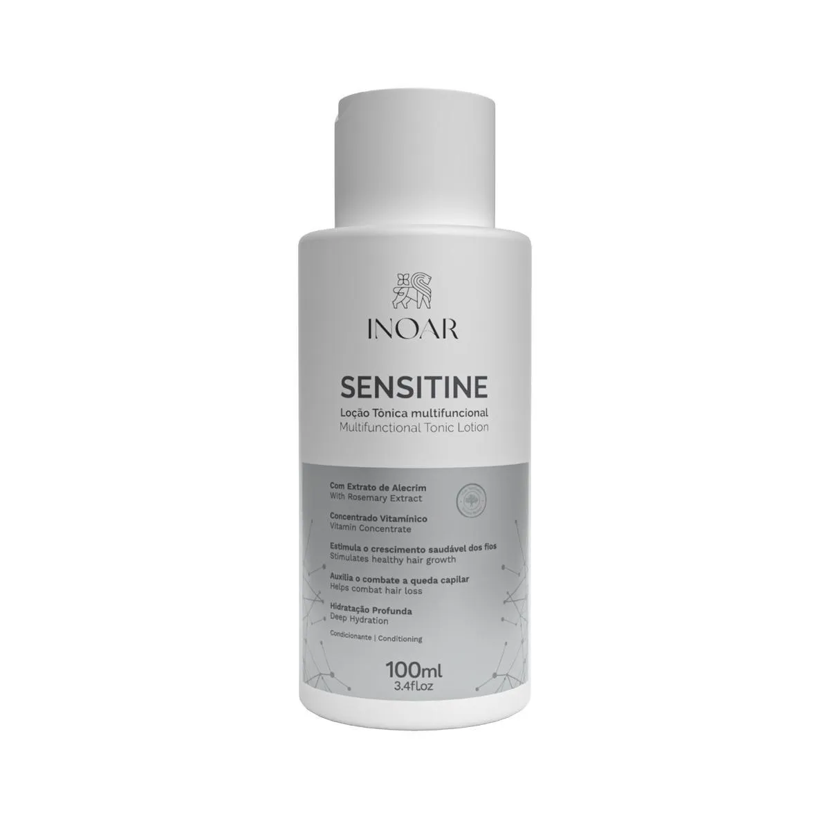 Creme de Limpeza Capilar Inoar Sensitine 3 em 1 400ml
