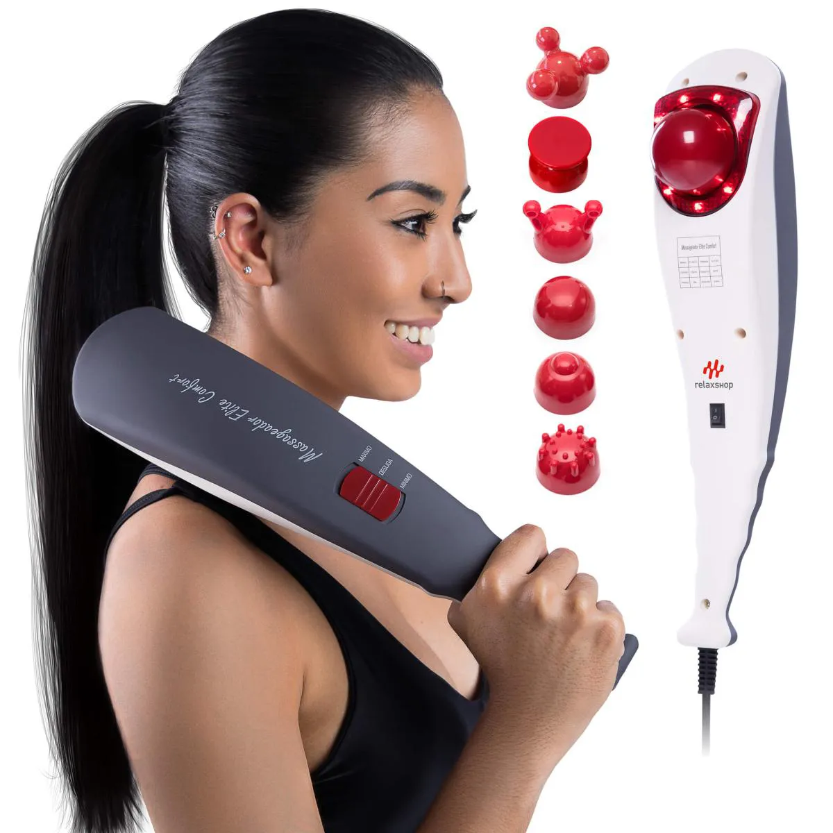 MASSAGEADOR PROFISSIONAL CORPORAL ELéTRICO INFRA ELITE CONFORT 110v