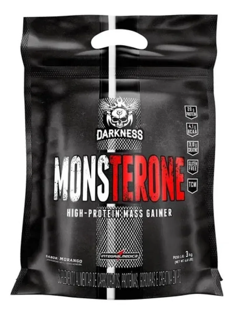 MONSTERONE MASS (3KG) - SABOR: CHOCOLATE