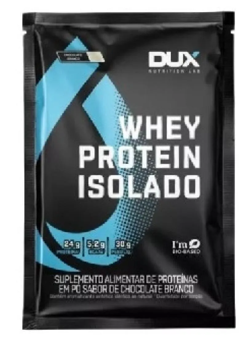 WHEY PROTEIN ISOLADO SACHê - SABOR: CHOCOLATE BRANCO (30G)
