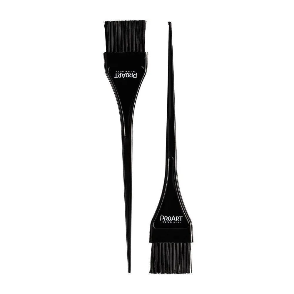 KIT COM 2 PINCéIS DE APLICAçãO DE COLORAçãO PROART COLORAçõES, RELAXAMENTOS E UMECTAçõES