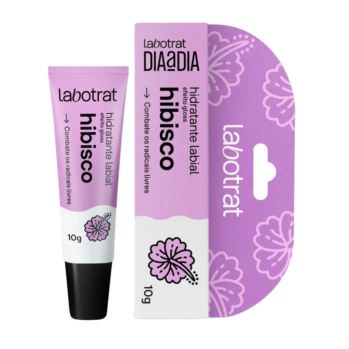 HIDRATANTE LABIAL HIBISCO VITAMINA C GLOSS LABOTRAT 10G