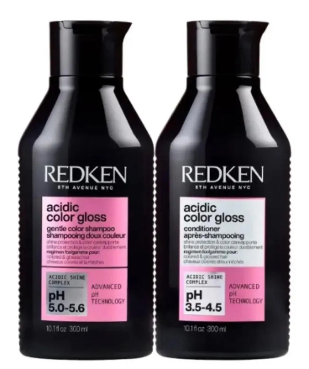 KIT REDKEN ACIDIC COLOR GLOSS SHAMPOO 300ML + COND 300ML