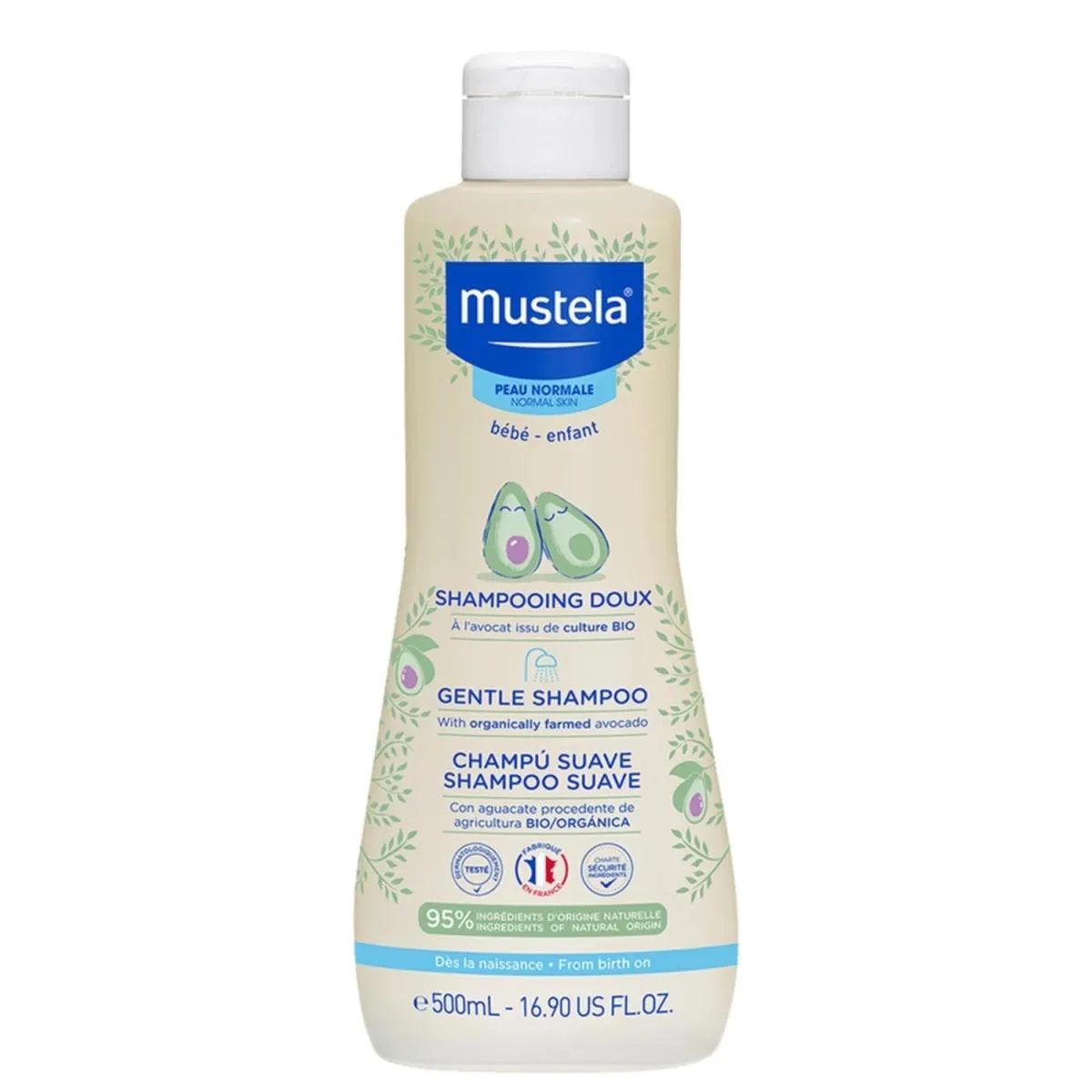 SHAMPOO INFANTIL MUSTELA BEBê COM 500ML