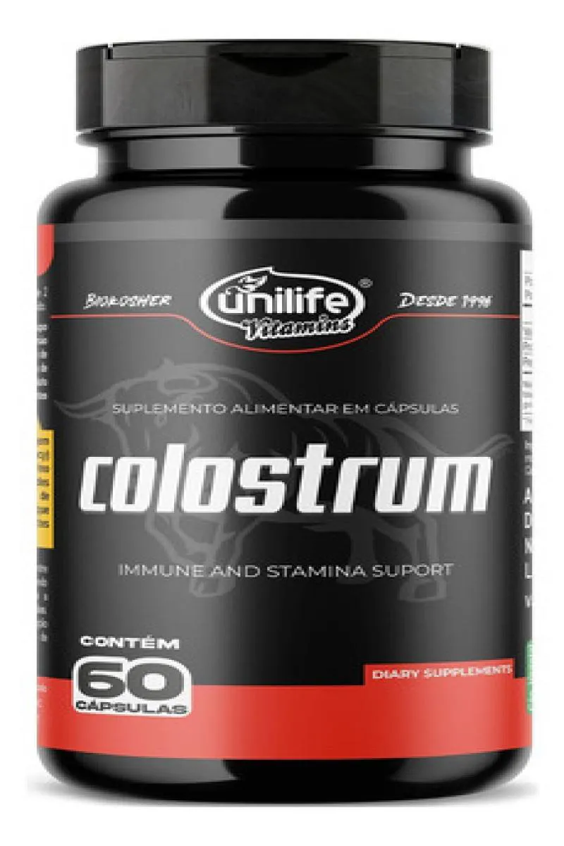 COLOSTRUM COLOSTRO BOVINO 60 CAPSULAS - UNILIFE