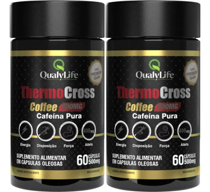 THERMO CROSS COFFEE 2 X 60 CáPSULAS QUALYLIFE