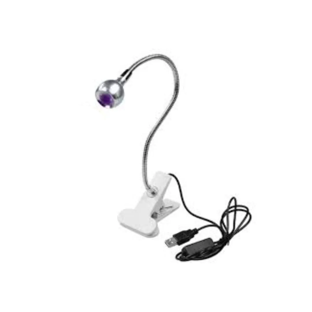 MINI CABINE LED/UV LANTERNA CLIP DE MESA