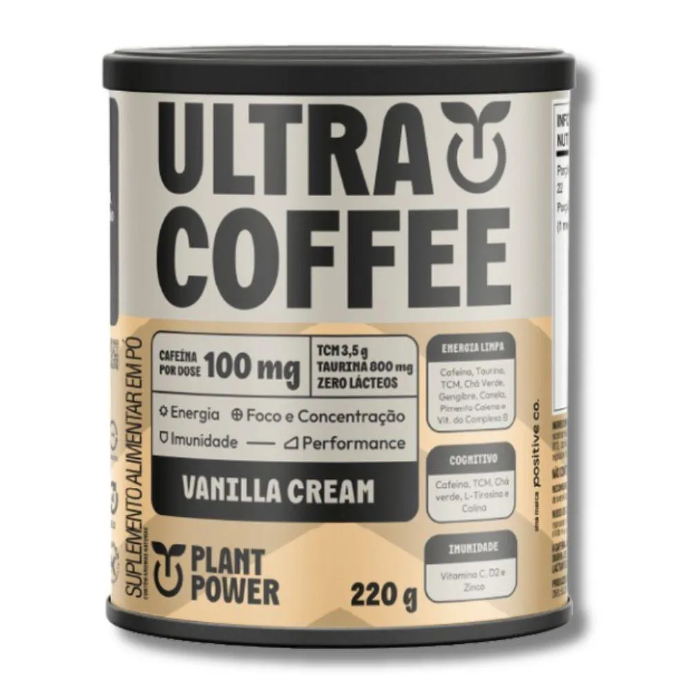 COMBO ULTRACOFFEE VANILLA CREAM PLANT POWER MINI MIXER U Unica