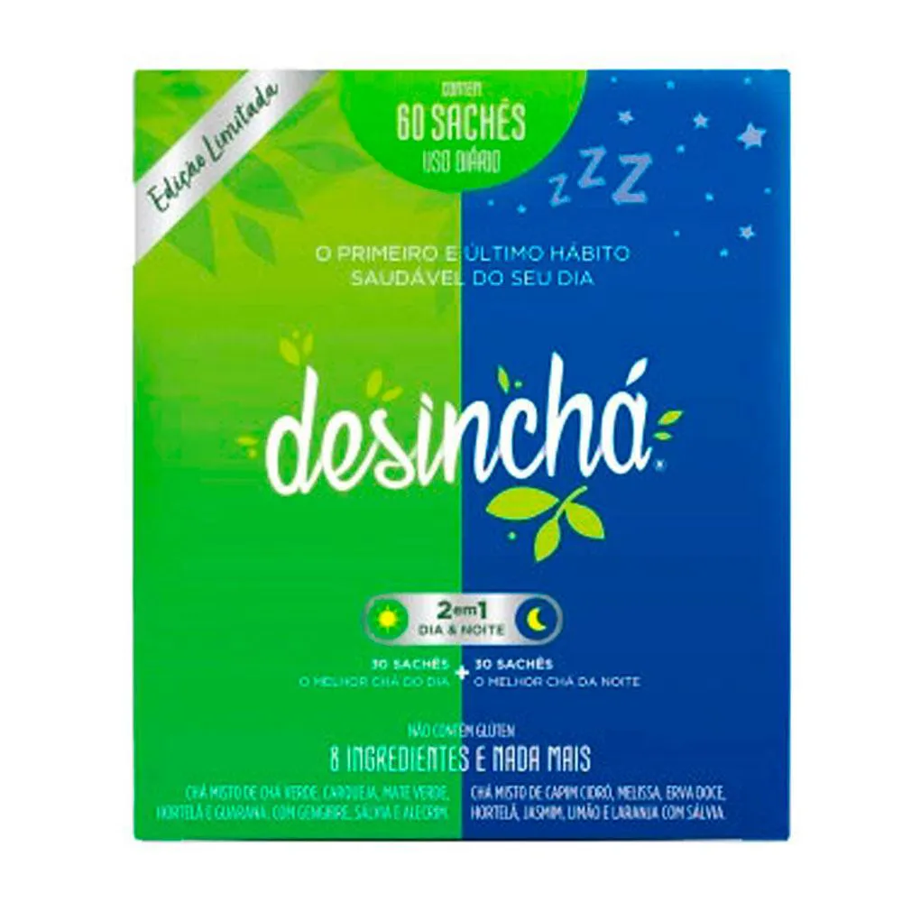 DESINCHá MISTO DIA E NOITE 60 SACHêS U Unica