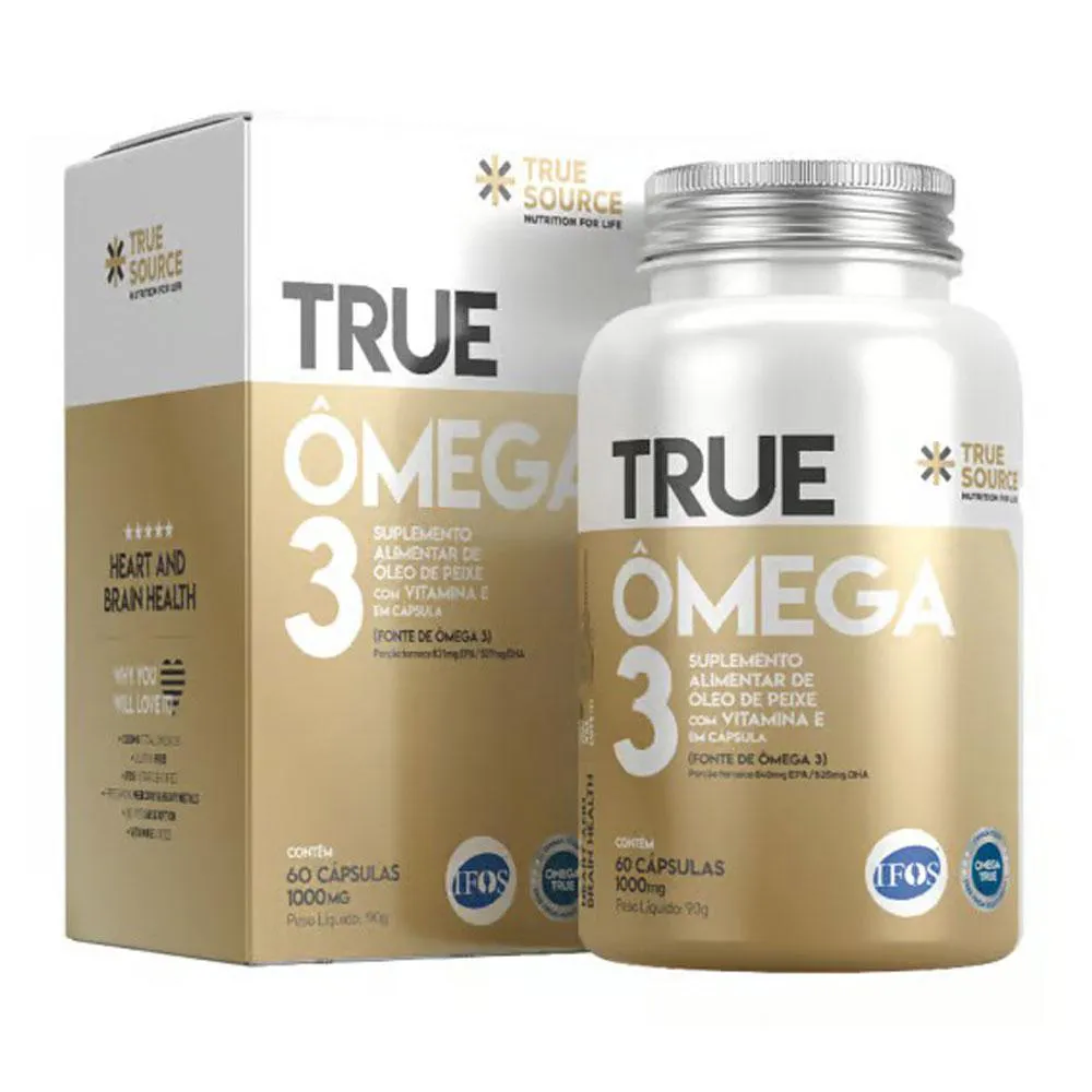 TRUE ÔMEGA 3 TRUE SOURCE 60 CAPS U Unica