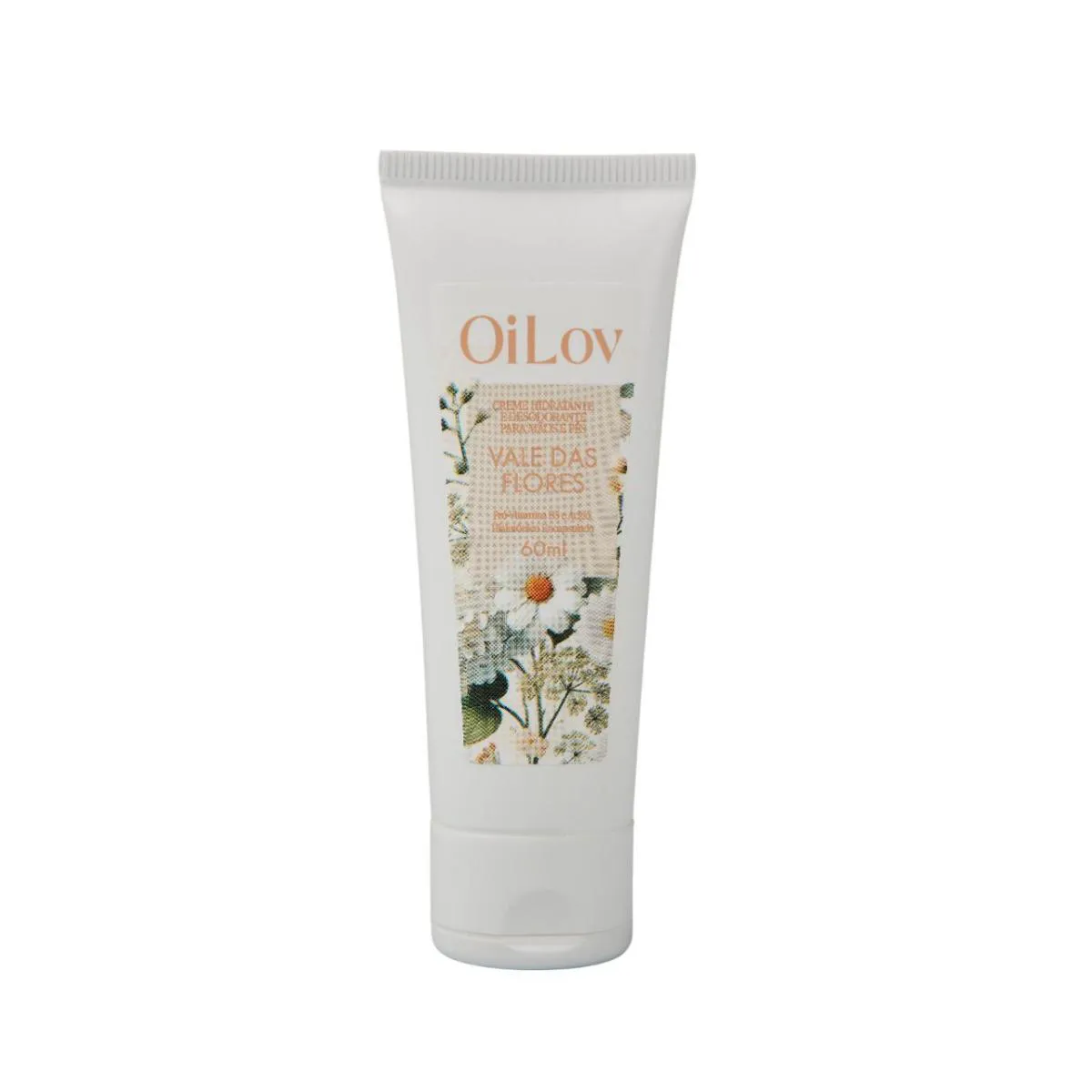 CREME HIDRATANTE MãOS E PéS VALE DAS FLORES OILOV 60ML