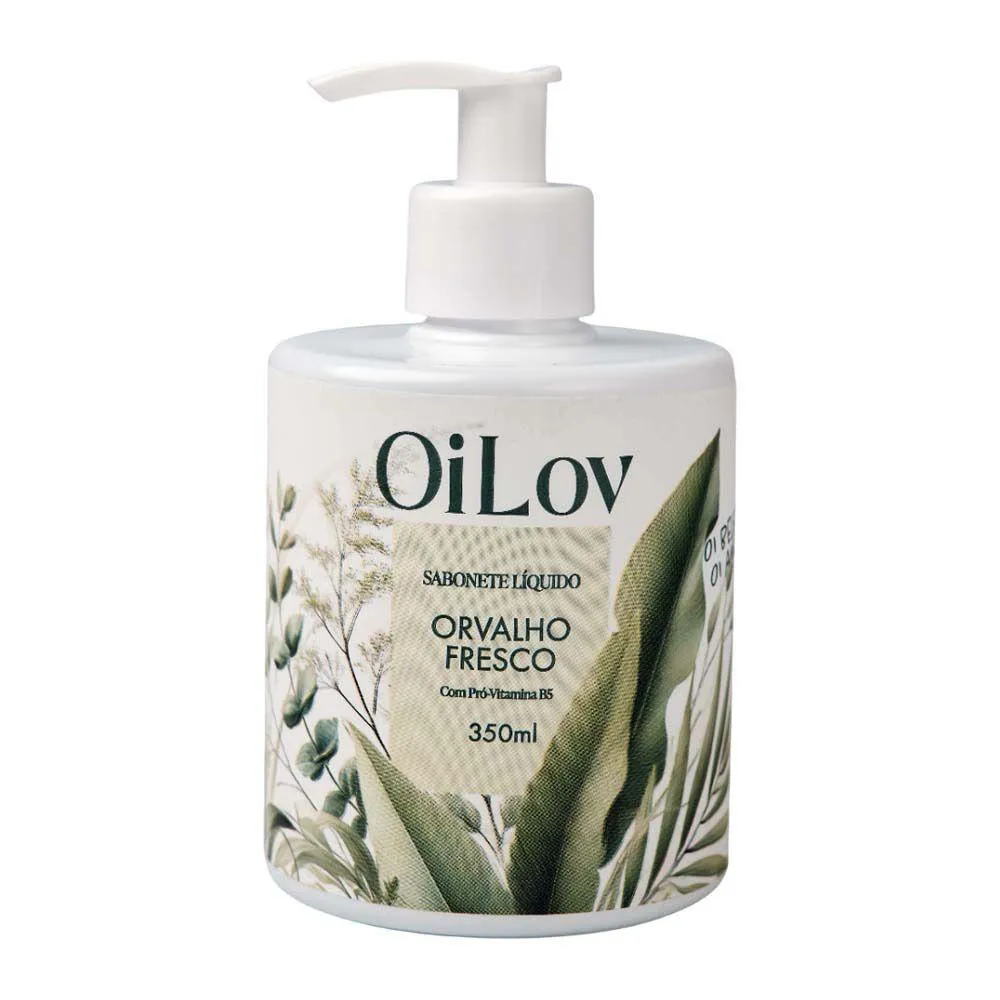 SABONETE LíQUIDO ORVALHO FRESCO OILOV 350ML