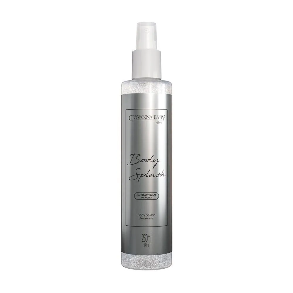 BODY SPLASH DESODORANTE GIOVANNA BABY CORPORAL SILVER 260ML