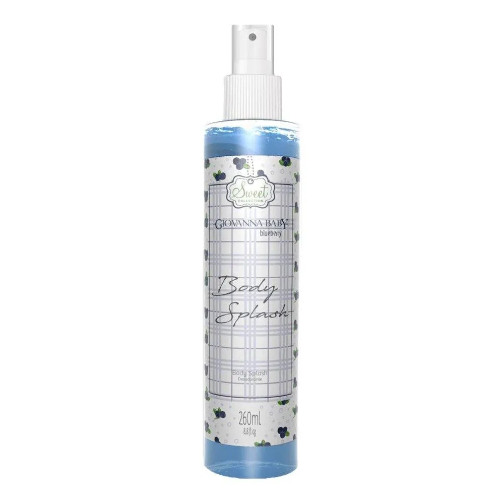 DESODORANTE GIOVANNA BABY CORPORAL BODY SPLASH BLUEBERRY 260ML