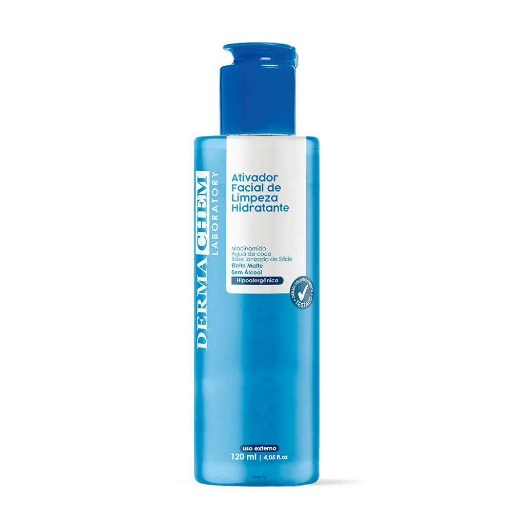 DERMACHEM ATIVADOR FACIAL DE LIMPEZA HIDRATANTE 120ML
