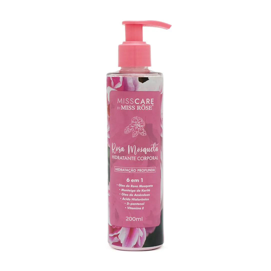 HIDRATANTE CORPORAL ROSA MOSQUETA 200ML MISS ROSE