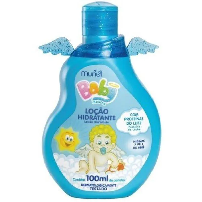 LOçãO HIDRATANTE BABY MURIEL AZUL 100ML