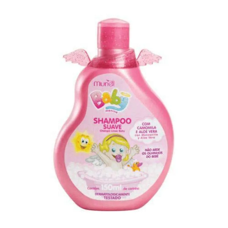 LOçãO HIDRATANTE BABY MURIEL ROSA 100ML