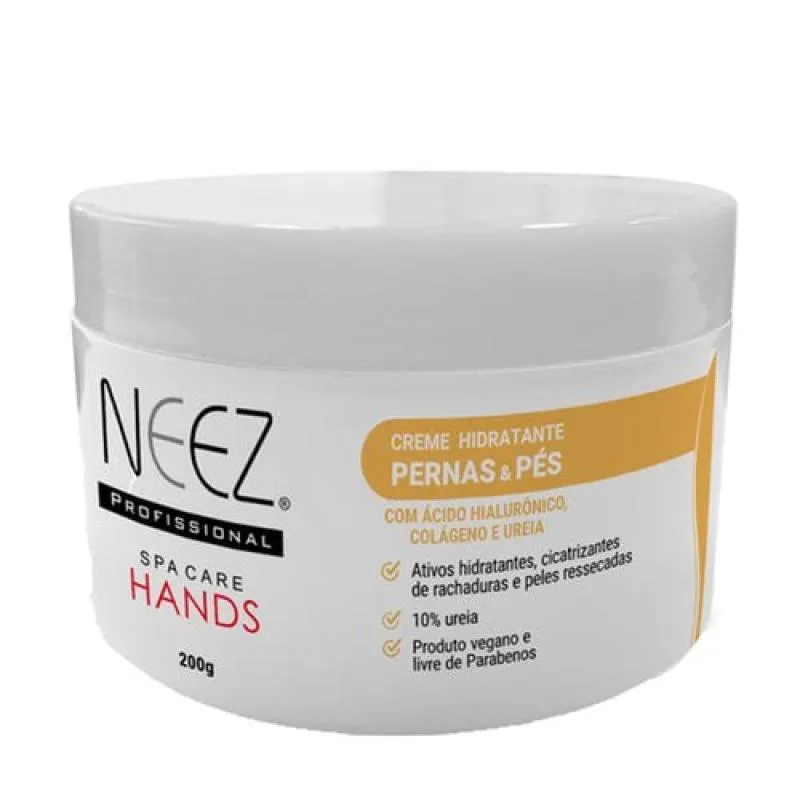 NEEZ SPA HANDS CREME HIDRATANTE PARA PERNAS E PéS 200G