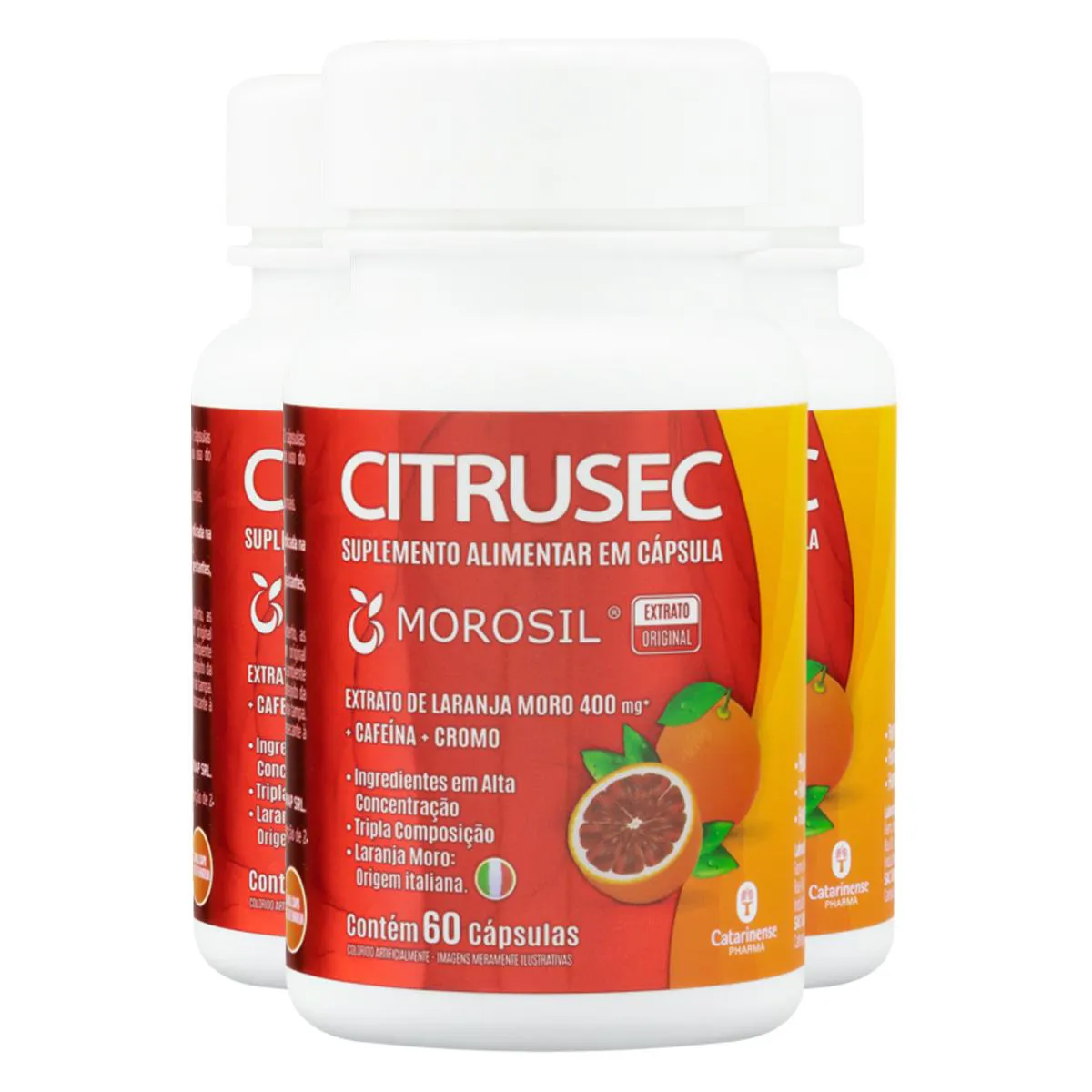 KIT 3 CITRUSEC CATARINENSE 60 CáPSULAS