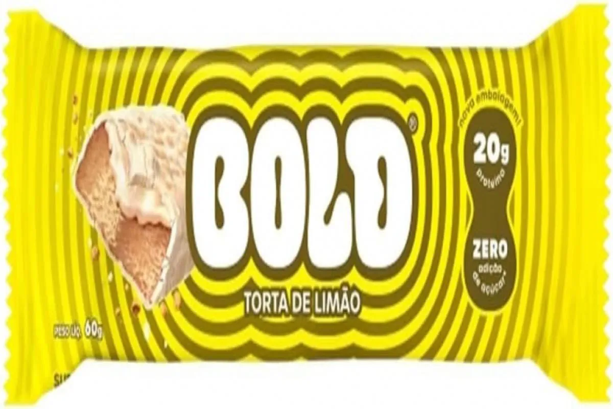 BOLD BAR (60G) - SABOR: TORTA DE LIMãO (NOVA EMBALAGEM)