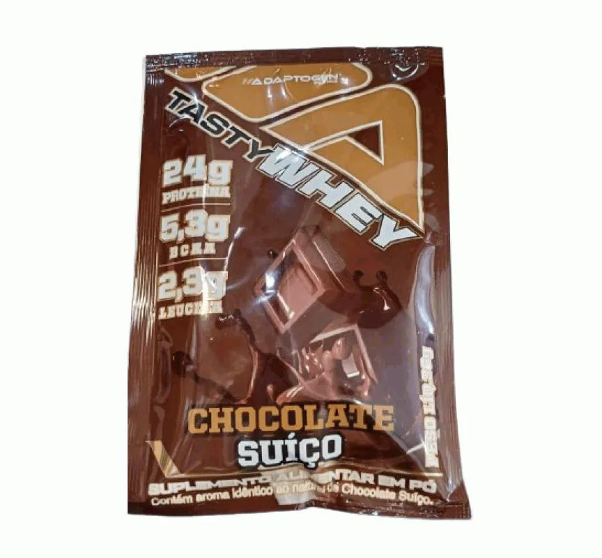 TASTY WHEY SACHê - SABOR: CHOCOLATE SUIçO