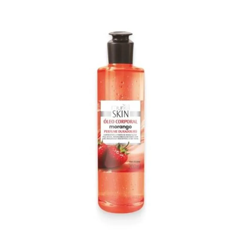 ÓLEO CORPORAL MURIEL SKIN MORANGO 200ML