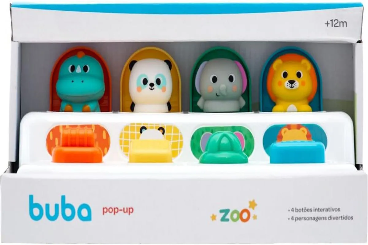 BUBA BRINQUEDO POP-UP ZOO