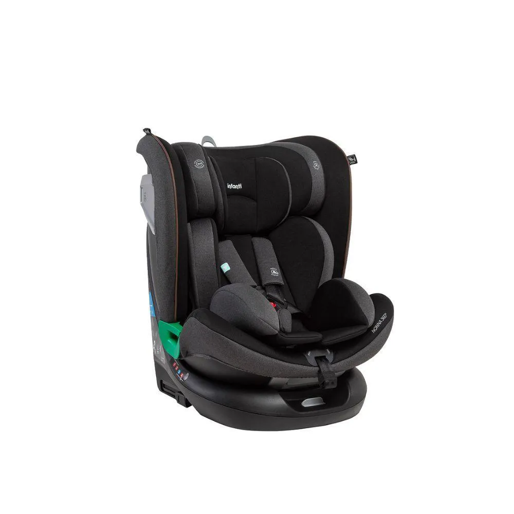 CADEIRINHA DE CARRO NONNA 360º PRETO NOTURNO - INFANTI