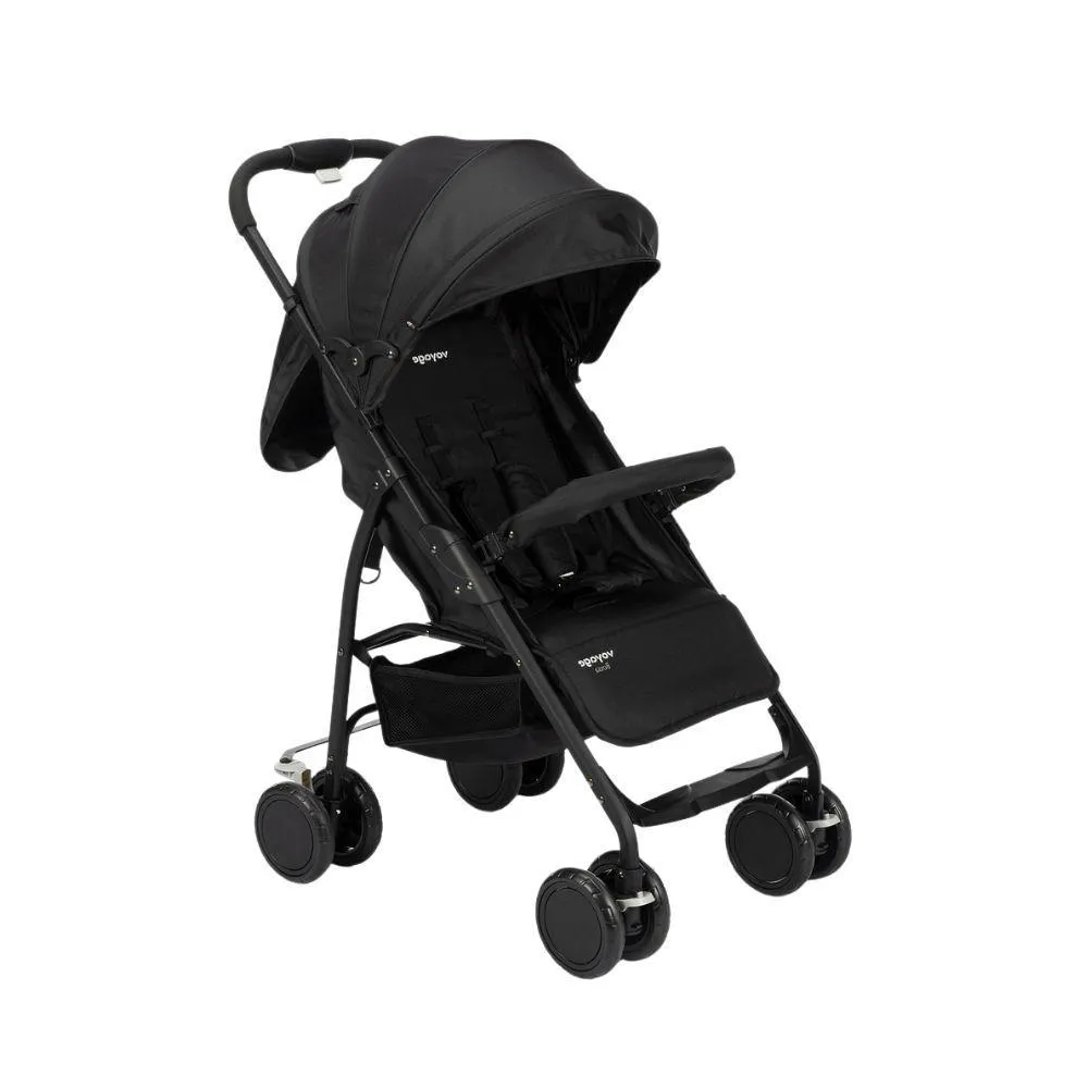 CARRINHO DE BEBê BOSSA PRETO PLENO - VOYAGE