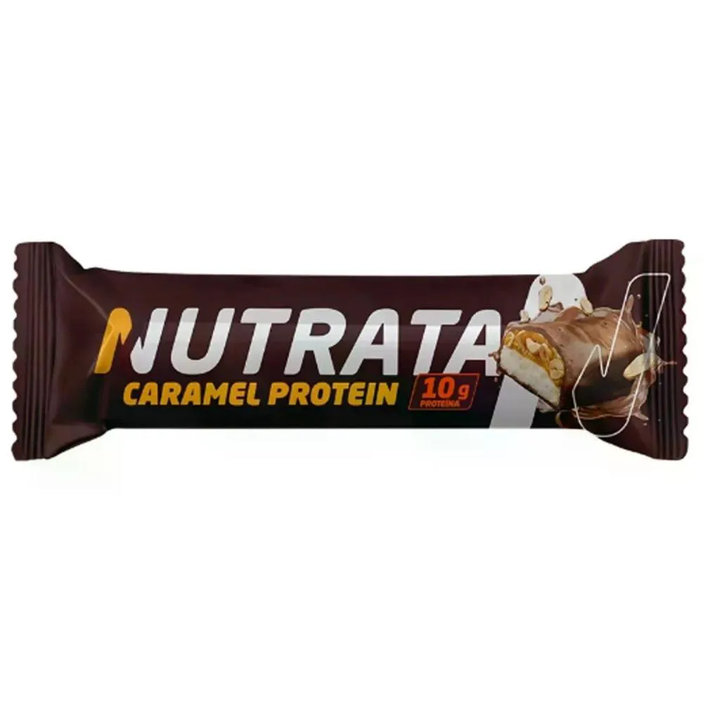 BARRA DE PROTEíNA NUTRATA CARAMEL 45G