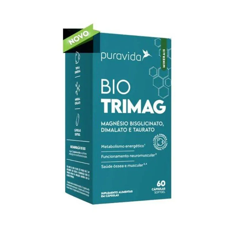 BIO TRI MAG PURAVIDA 120 CáPSULAS