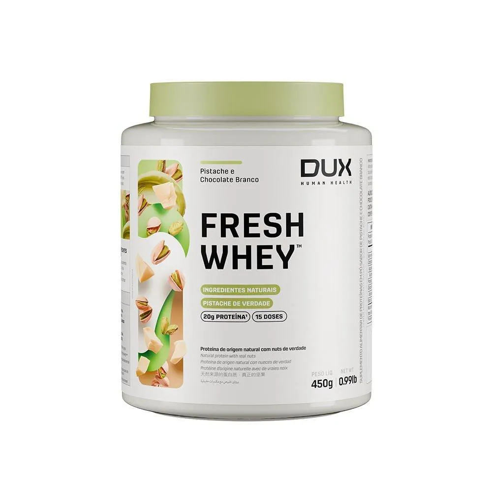 FRESH WHEY DUX PISTACHE E CHOCOLATE 450G