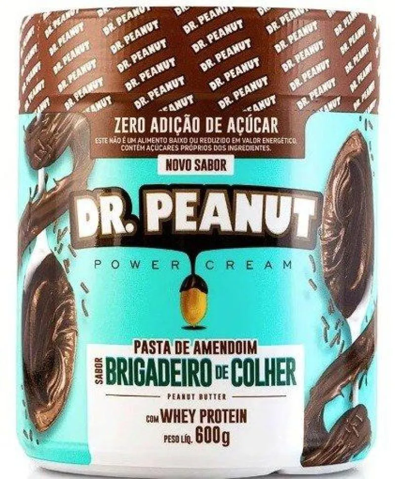 PASTA DE AMENDOIM DR PEANUT BRIGADEIRO DE COLHER 600G