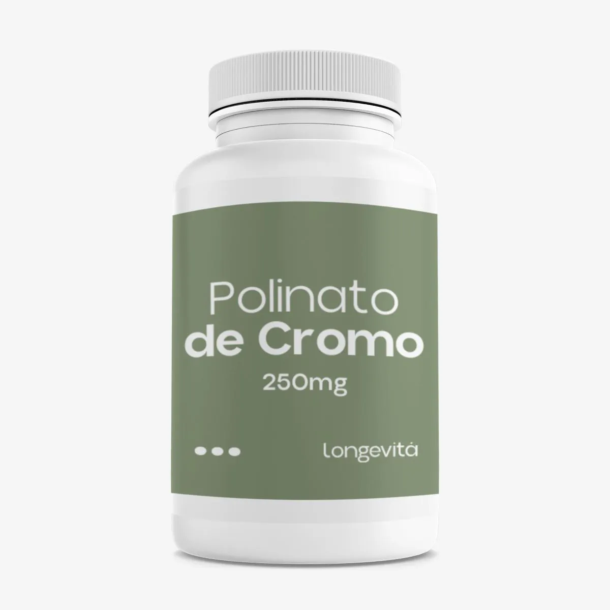 PICOLINATO DE CROMO 250MCG – LONGEVITA (60 CáPSULAS)