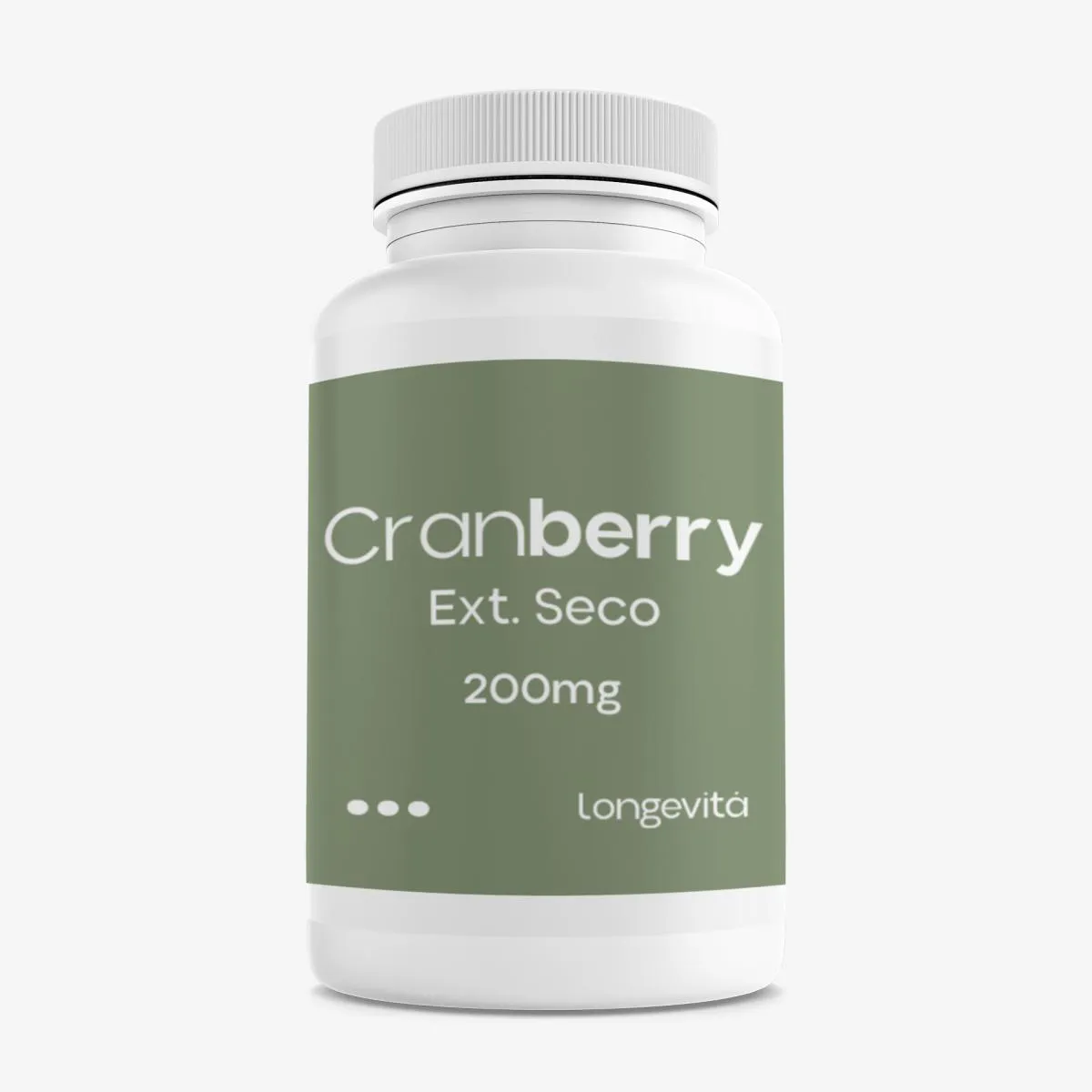CRANBERRY EXTRATO SECO 200MG LONGEVITA