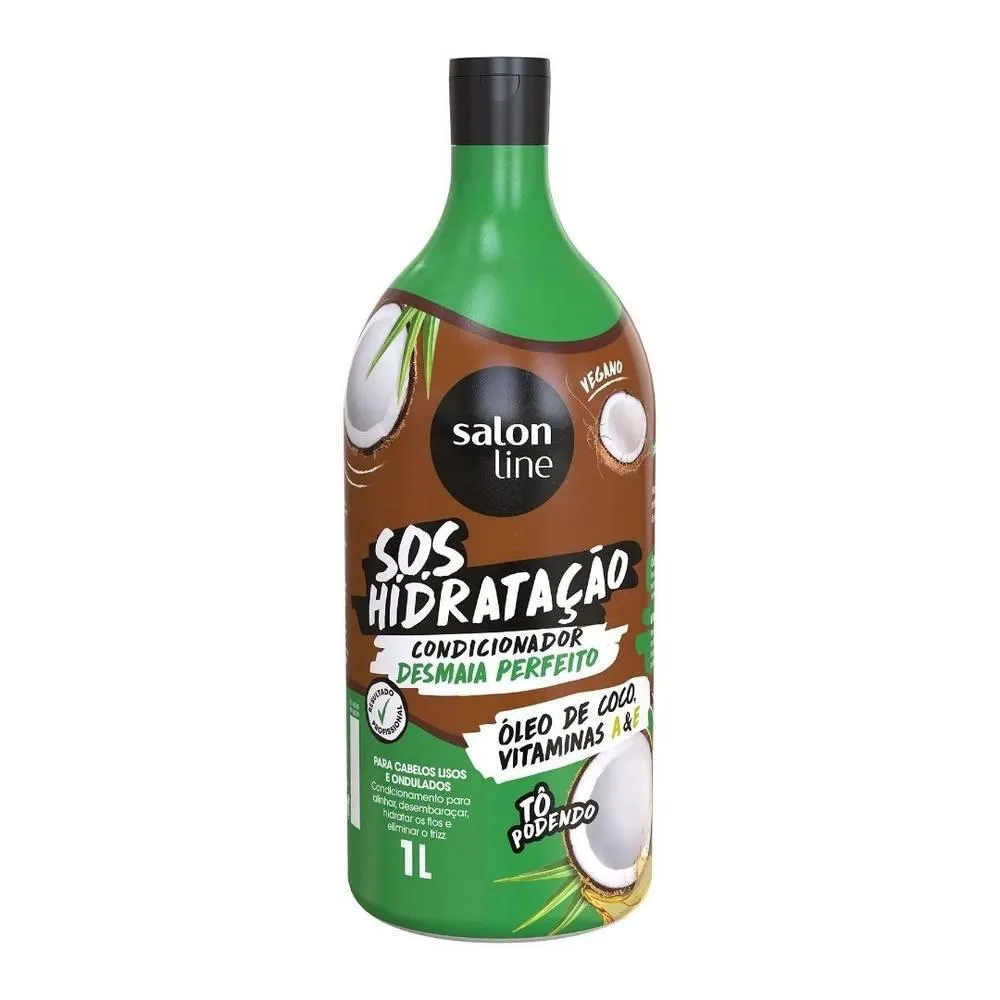 SALON LINE CONDICIONADOR DESMAIA PERFEITO #TOPODENDO 1L