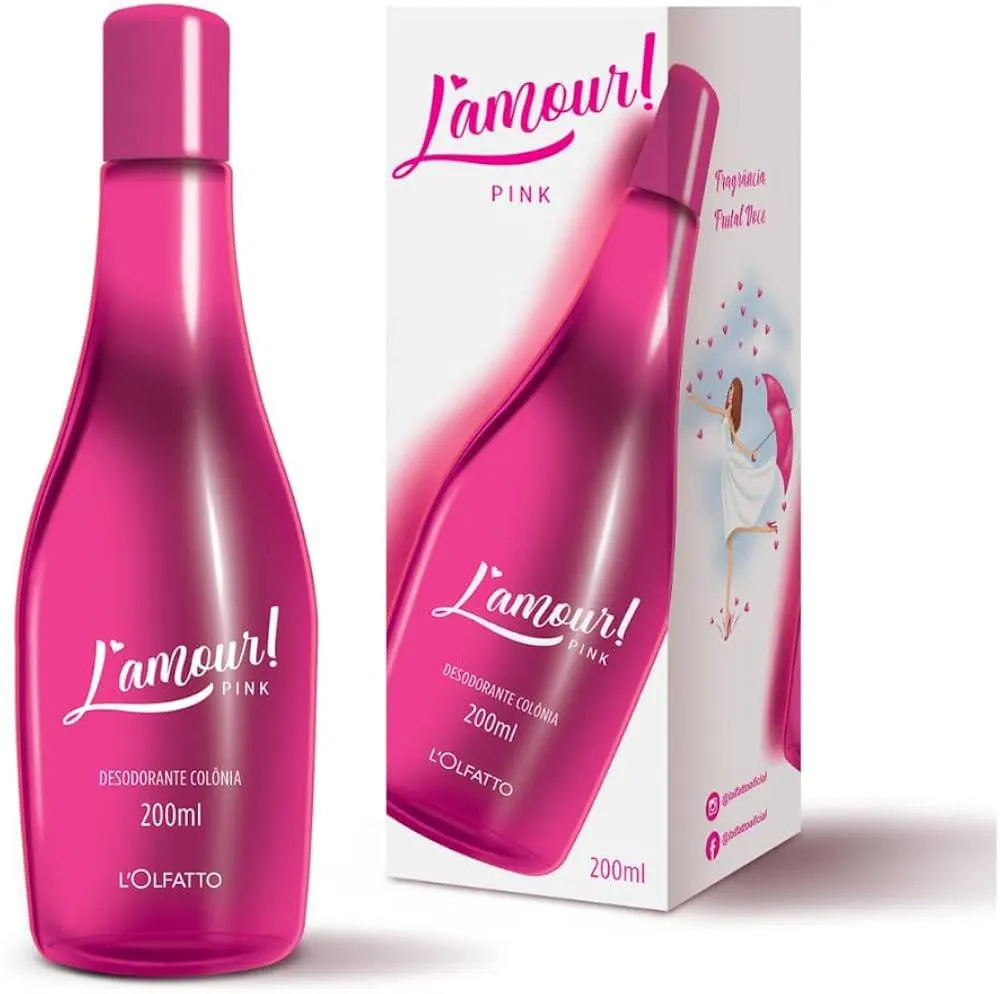 GELLUS DEO COLôNIA LAMOUR PINK
