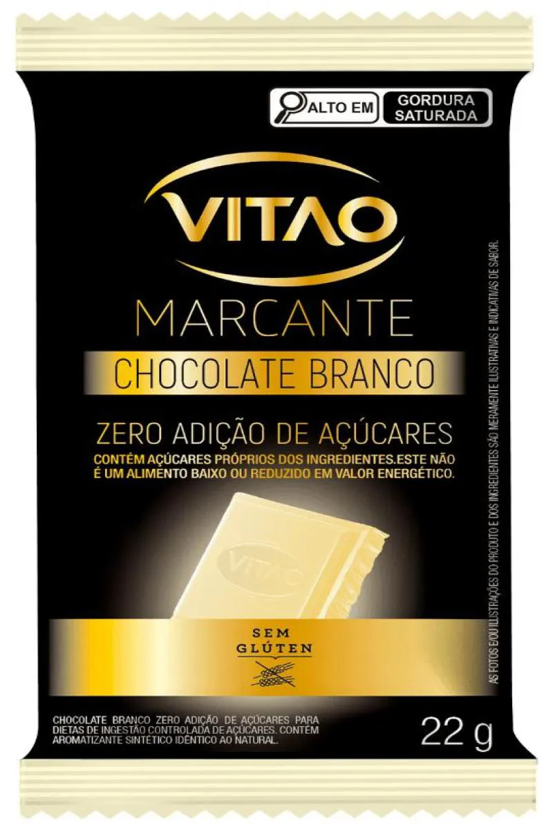 CHOCOLATE BRANCO ZERO 22G